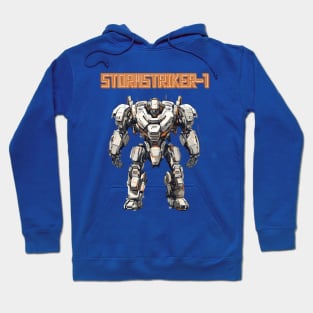 Futuristic Battle Robots Names of Power Stormstriker-1 Hoodie